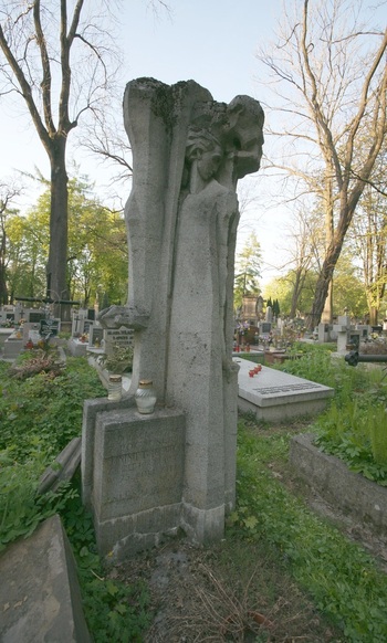 Nagrobek Janiny Gałowej na Cmentarzu Rakowickim