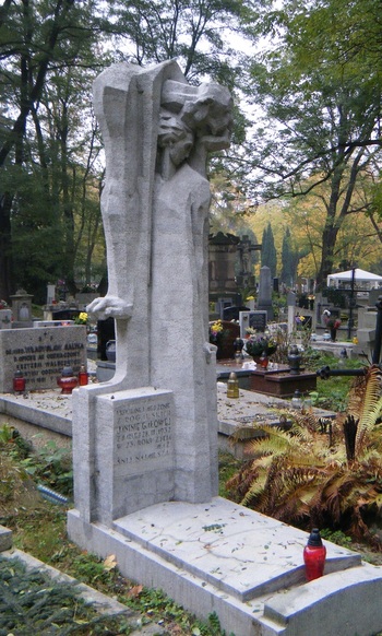 Nagrobek Janiny Gałowej na Cmentarzu Rakowickim